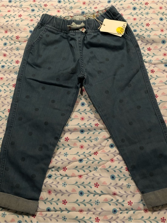 Mini Boden Other - Mini Boden polkadot jeans nwt, size 3Y